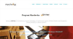 Desktop Screenshot of marchevka.pl